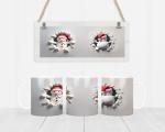 Tasse - Snowman 3D